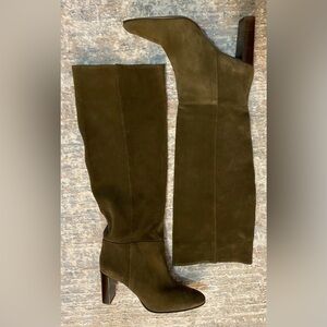 Zara Slouchy Suede Boot | Brown | Size 40 EU; 9-9.5 US